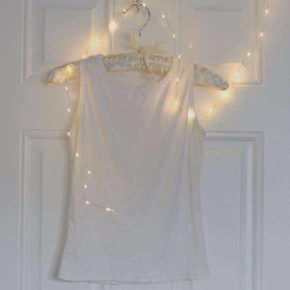 John Glat (Brandy Melville) White Tank Top - Picture 1 of 3